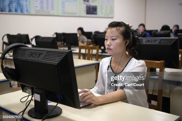 Korean Using Computer North Korea Computer Photos and Premium High Res Pictures - Getty Images