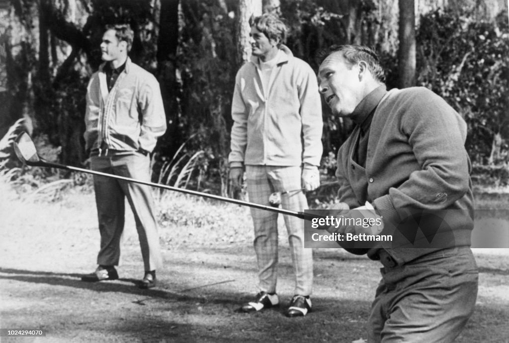 Arnold Palmer and Red Sox Player Ken Harrelson