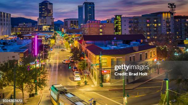 tucson downtown - tucson stock pictures, royalty-free photos & images