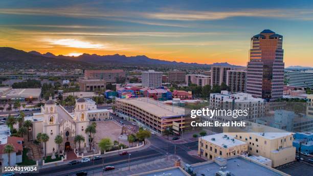 downtown tucson - tucson arizona stock pictures, royalty-free photos & images