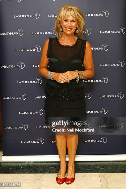 Carol Malone attends party hosted by Martina Navratilova at Westbury Hotel on June 26, 2010 in London, England.