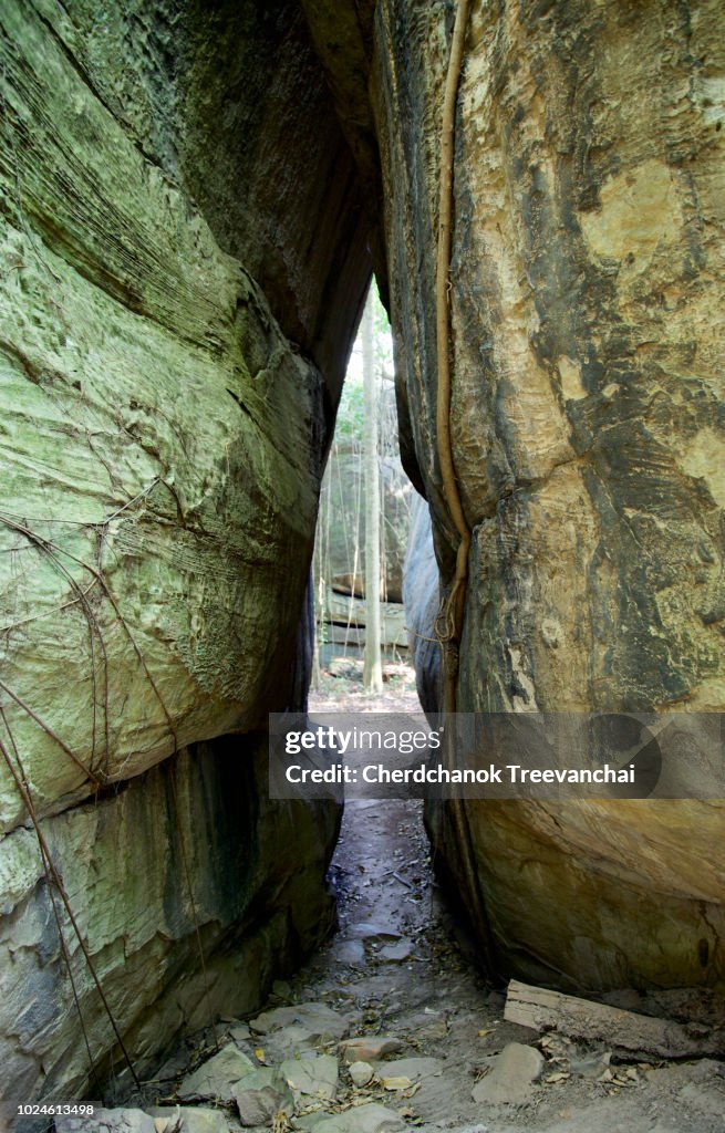 Space Between Rock High-Res Stock Photo - Getty Images