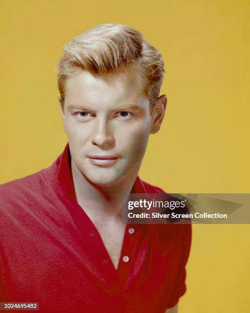 American actor Troy Donahue , circa 1965.