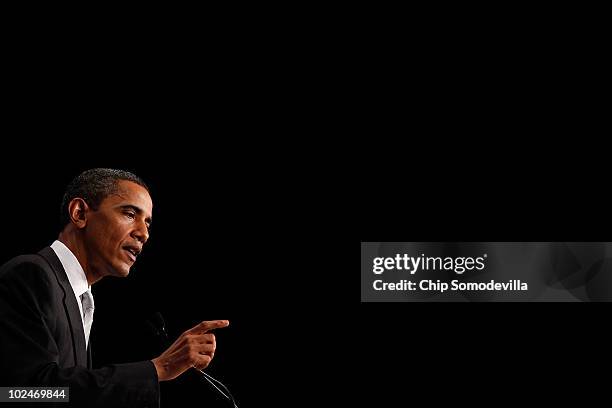 President Barack Obama walks out to give a press conference at the conclusion of the G20 Summit June 27, 2010 in Toronto, Canada. Obama said that the...