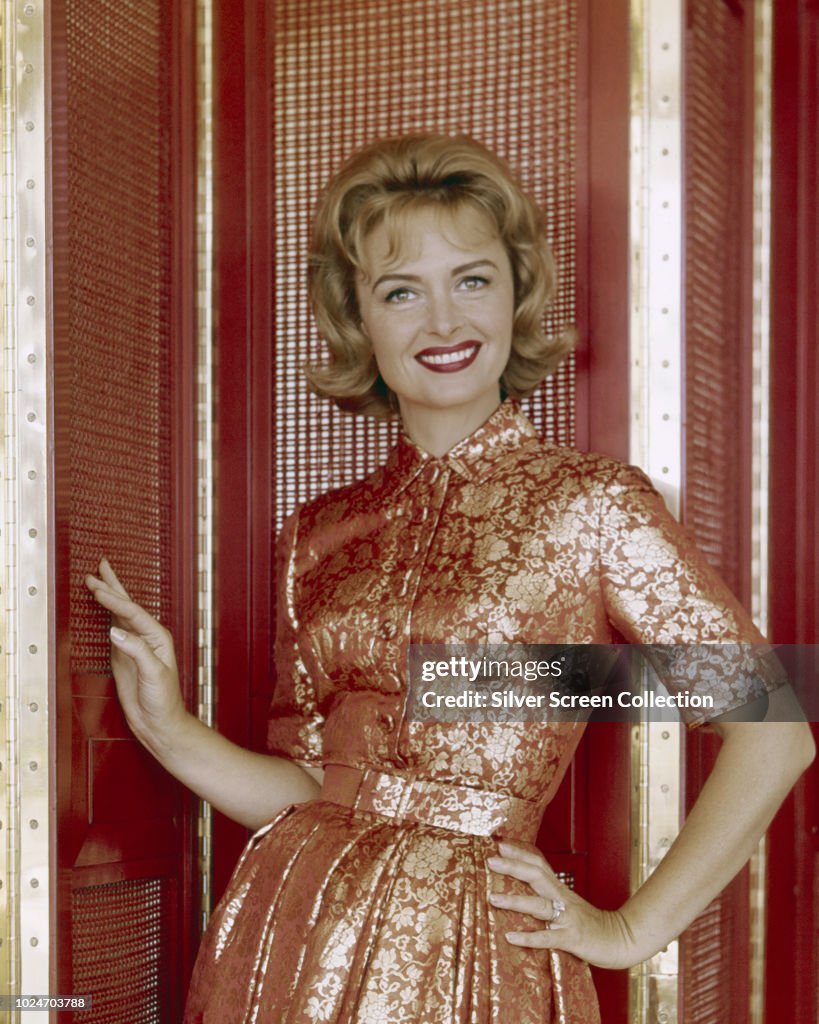 American actress Donna Reed , circa 1960. Fotografía de noticias