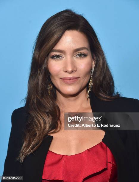 Adriana Fonseca attends the premiere of Pantelion Films' "Ya Veremos" at Regal Cinemas L.A. LIVE Stadium 14 on August 27, 2018 in Los Angeles,...