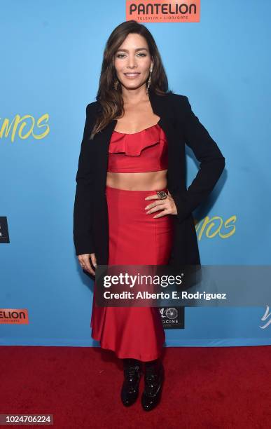 Adriana Fonseca attends the premiere of Pantelion Films' "Ya Veremos" at Regal Cinemas L.A. LIVE Stadium 14 on August 27, 2018 in Los Angeles,...