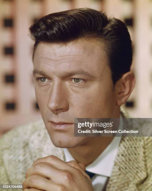 Lithuanian-born actor Laurence Harvey , circa 1965.