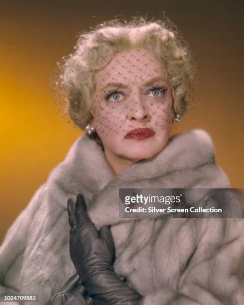 American actress Bette Davis in a publicity still for the film 'Where Love Has Gone', 1964.