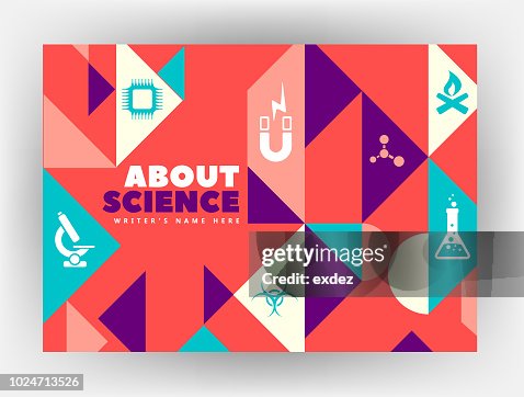 Science Graphic Design Examples Science Related Print Design High-Res Vector Graphic - Getty Images