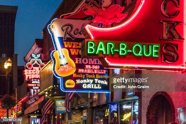 Country Music bars on Broadway.