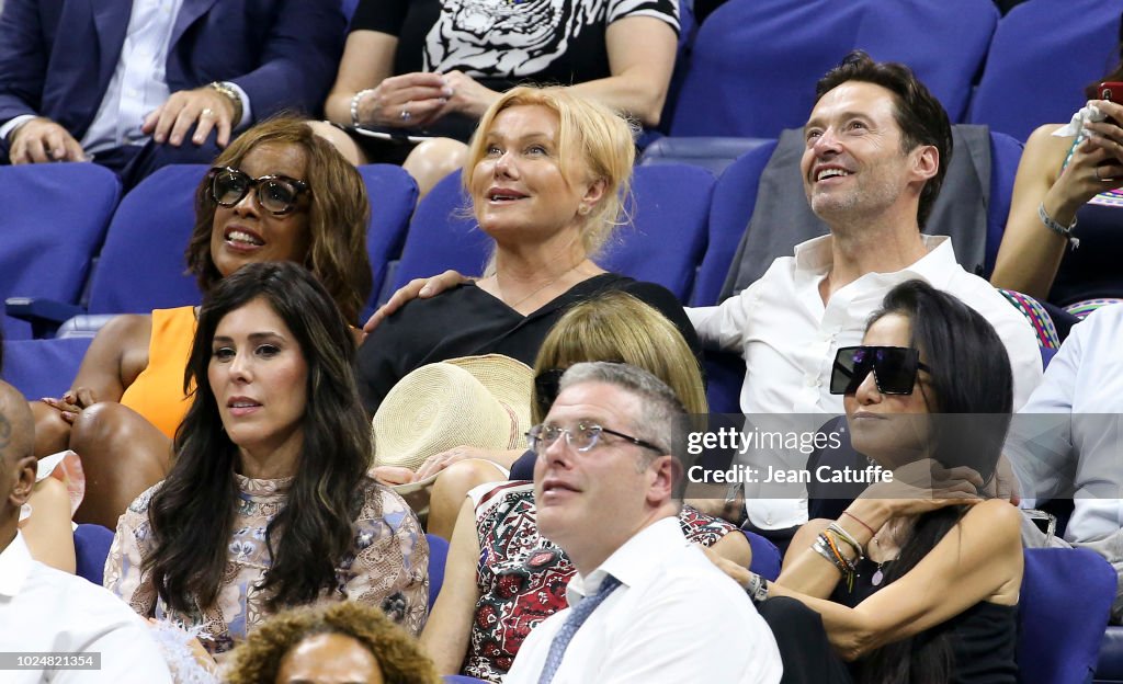 Celebrities Attend The 2018 US Open Tennis Championships - Day 1
