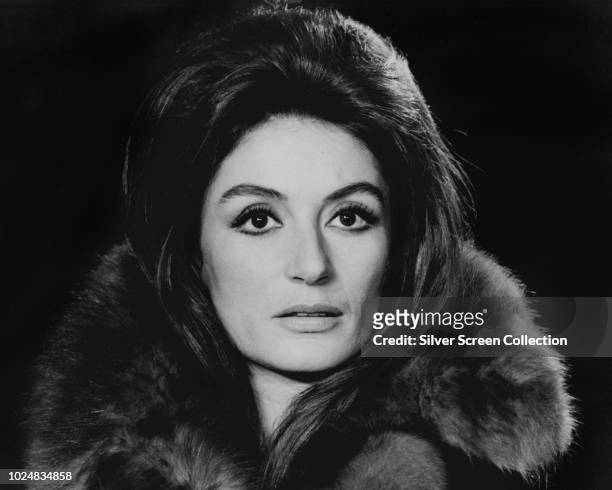 French actress Anouk Aimée, circa 1965.