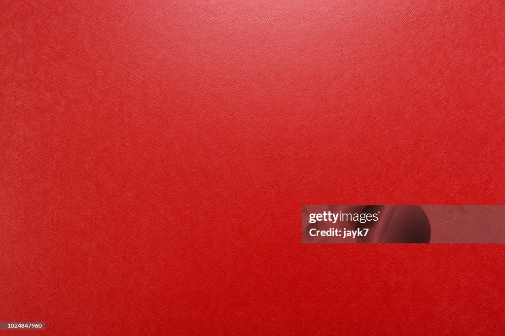 Red Colored Paper Background