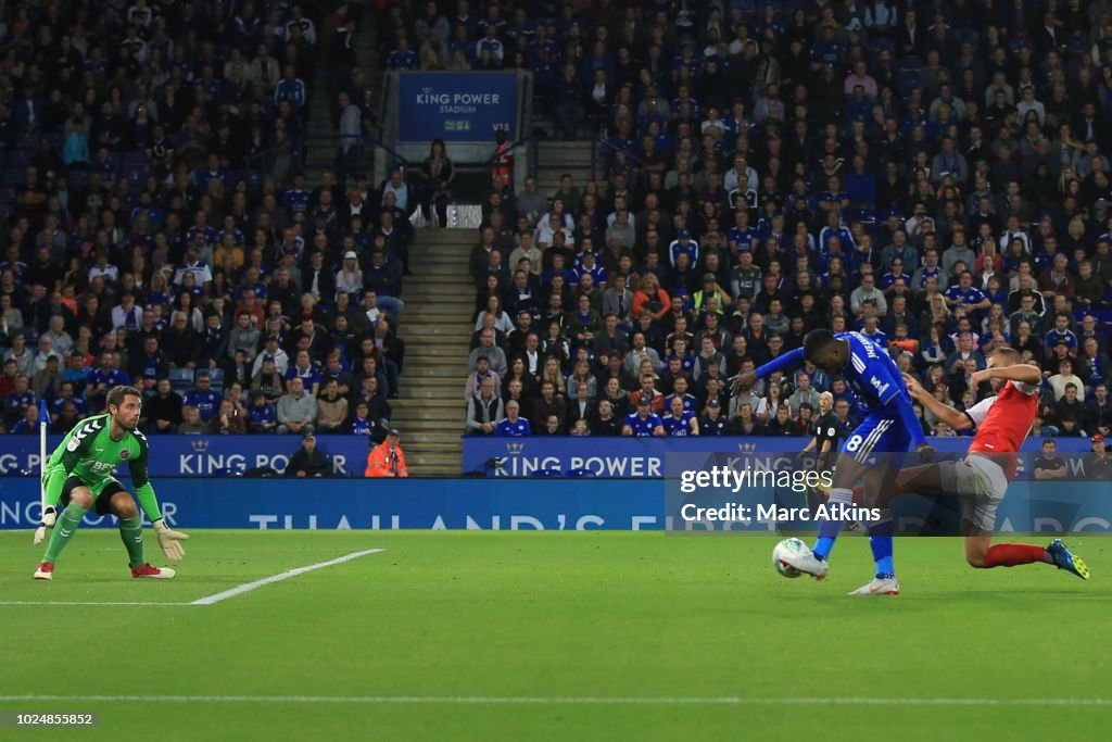 Leicester City v Fleetwood Town - Carabao Cup Second Round