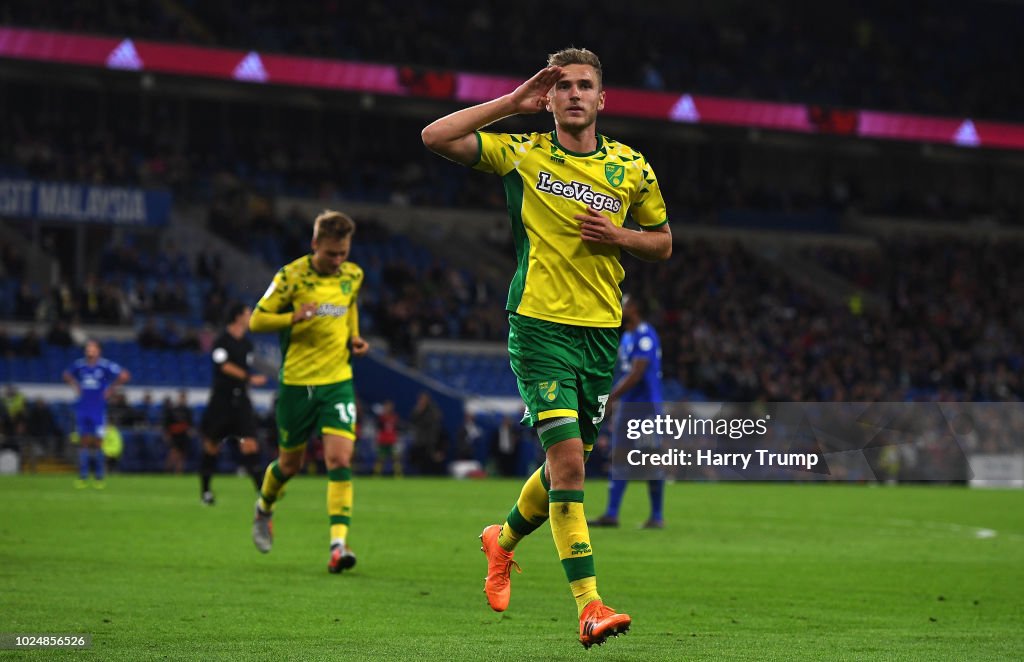 Cardiff City v Norwich City - Carabao Cup Second Round