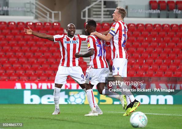 Stoke City v Huddersfield Town - Carabao Cup - Second Round - Bet365 Stadium Stoke City v Huddersfield Town - Carabao Cup - Second Round - Bet365 Stadium