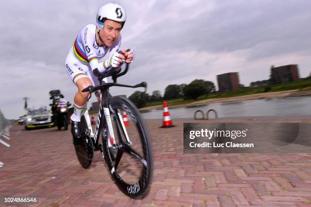 Annemiek Van Vleuten of Netherlands and Team Mitchelton - Scott / during the 21st Boels Rental Ladies Tour 2018, Prologue - Stage 1 a 3,2km...