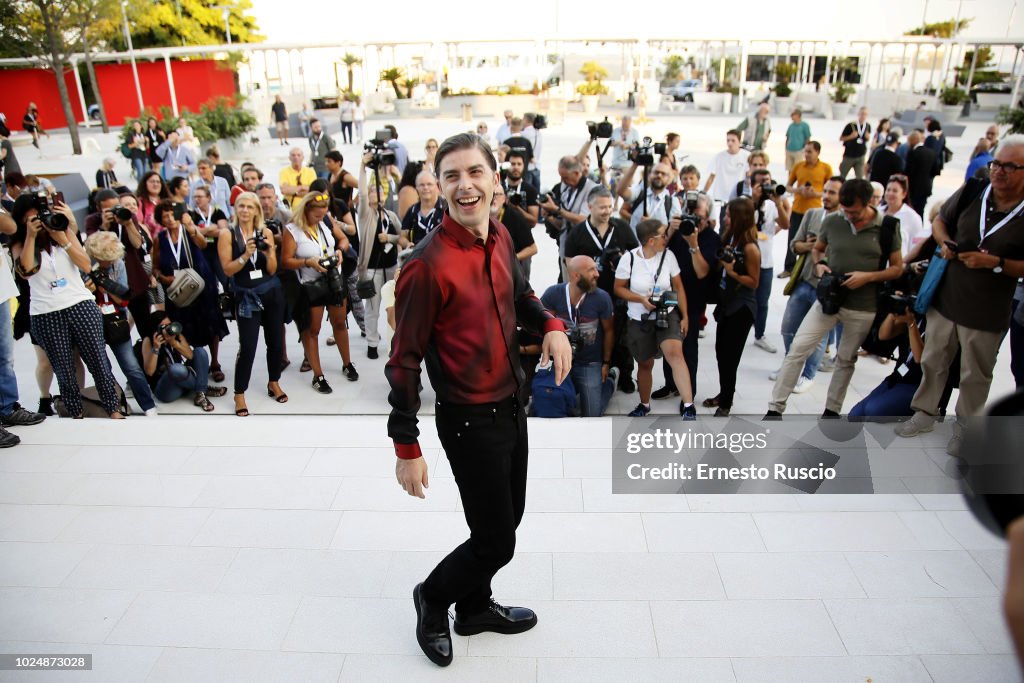 Michele Riondino Host Of The Festival Photocall - 75th Venice Film Festival