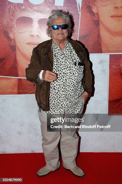 Director Josee Dayan attends the "Guy" Paris Premiere at Gaumont Capucines on August 28, 2018 in Paris, France.