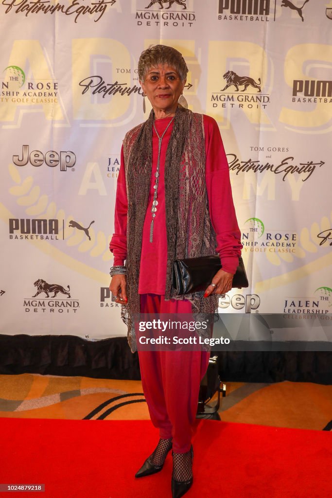 Jerene Roses Jalen Roses mother Jeanne Rose attends the Jalen Rose Leadership ...