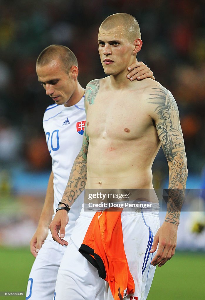 Netherlands v Slovakia: 2010 FIFA World Cup - Round of Sixteen