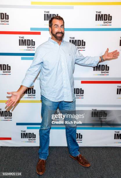 Rob Rigel Actor Rob Riggle Visits The Imdb Show Photos and Premium High Res Pictures ...