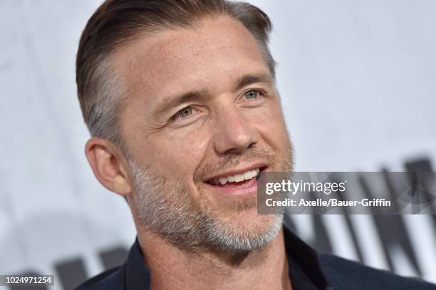 Jeff Hephner attends the premiere of STX Entertainment's 'Peppermint' at Regal Cinemas L.A. LIVE Stadium 14 on August 28, 2018 in Los Angeles,...