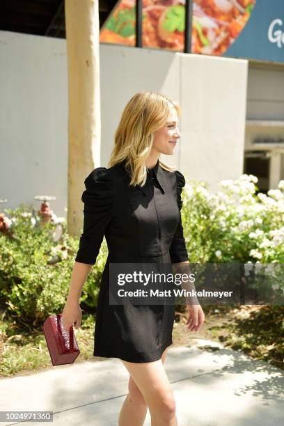 Lili Reinhart attends the new H&M Westfield Century City opening at Century City Mall on August 28, 2018 in Century City, California.