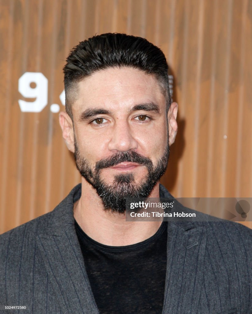 Clayton Cardenas attends the premiere of FX's 'Mayans M.C.' at TCL