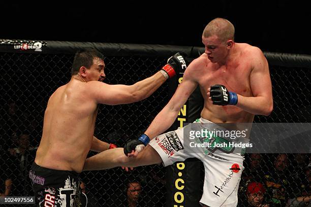 Stefan Struve def. Paul Buentello - Majority decision during UFC 107 at FedExForum on December 12, 2009 in Memphis, Tennessee.