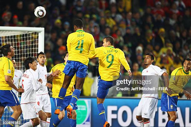 Brazil V Chile 2010 Fifa World Cup Photos and Premium High Res Pictures