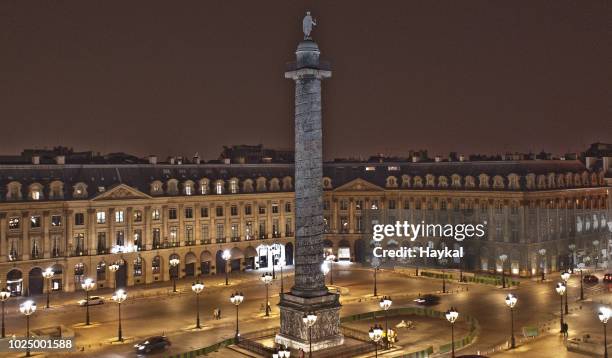 place vendome - plaza vendome fotografías e imágenes de stock