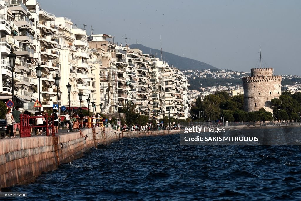 GREECE-THESSALONIKI-WATERFRONT-TOURISM-FEATURES