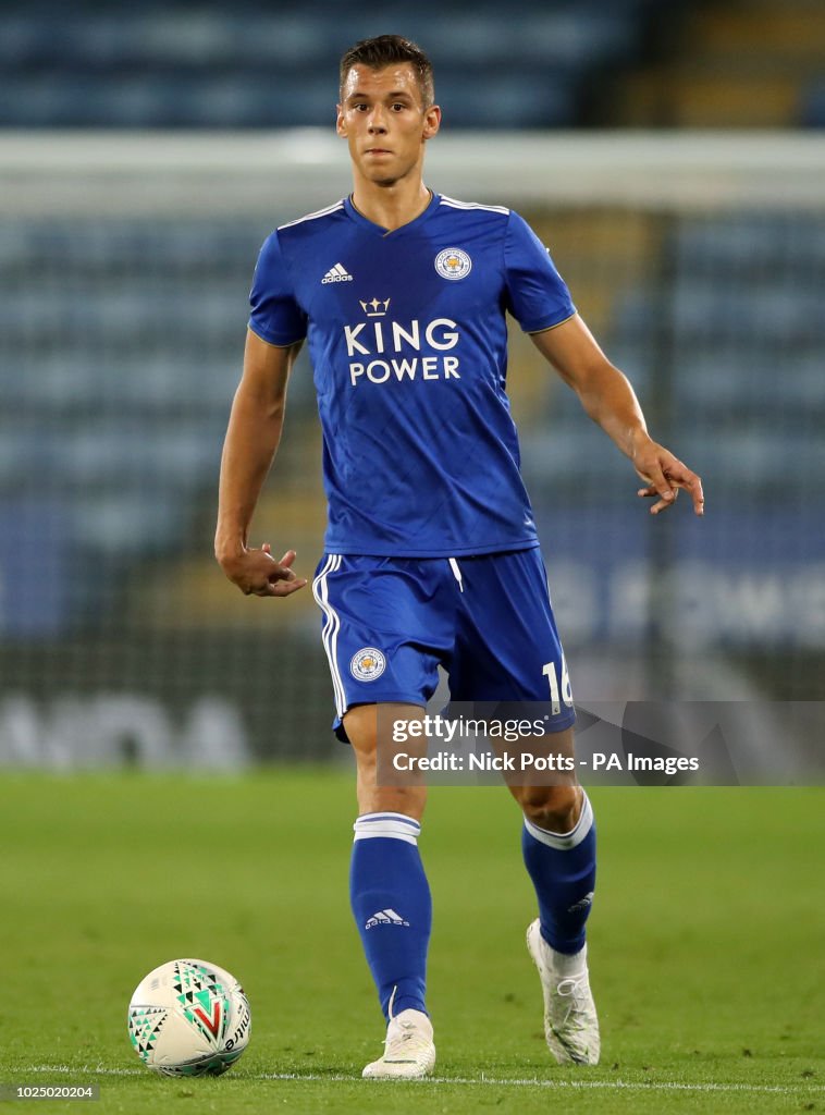 Leicester City v Fleetwood Town - Carabao Cup - Second Round - King Power Stadium