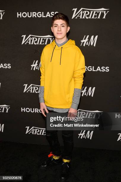 Mason Cook attends Variety's Annual Power of Young Hollywood at Sunset Tower Hotel on August 28, 2018 in West Hollywood, California.