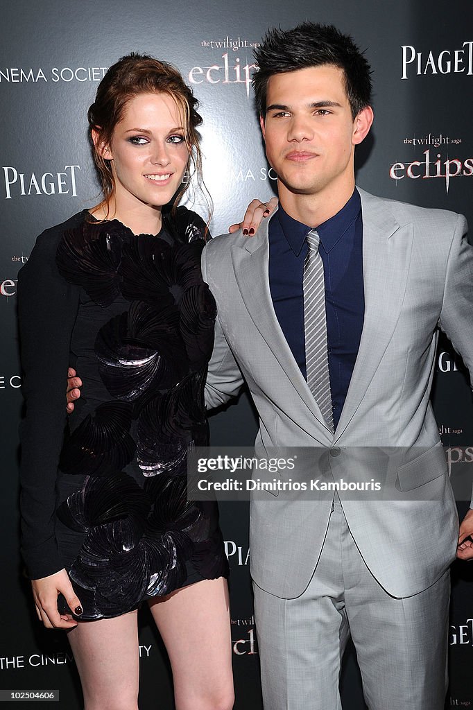 The Cinema Society & Piaget host a screening of "The Twilight Saga: Eclipse"- Inside Arrivals