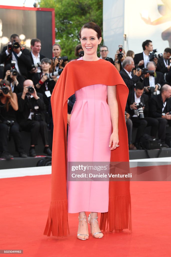 First Man Premiere, Opening Ceremony And Lifetime Achievement Award To Vanessa Redgrave Red Carpet Arrivals - 75th Venice Film Festival