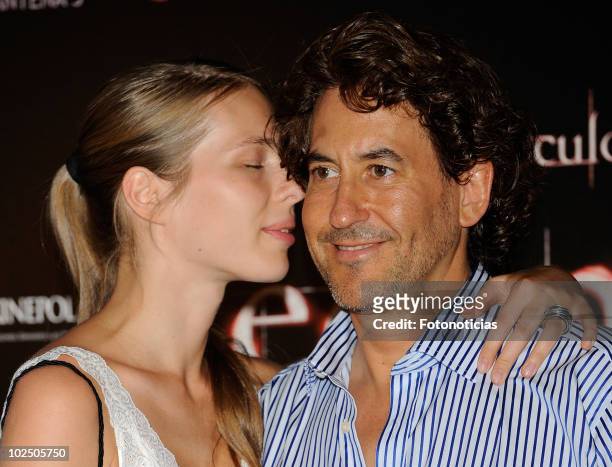 Alvaro de Marichalar and Ekatheryna Anikieva attend the premiere of 'The Twilight Saga: Eclipse' at Kinepolis Cinema on June 28, 2010 in Madrid,...