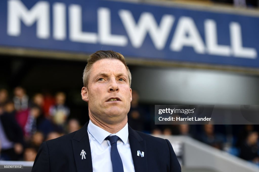 Millwall v Plymouth Argyle - Carabao Cup Second Round