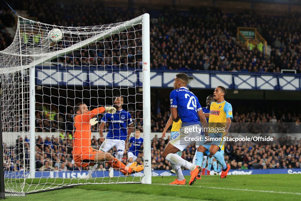 Everton v Rotherham United - Carabao Cup Second Round