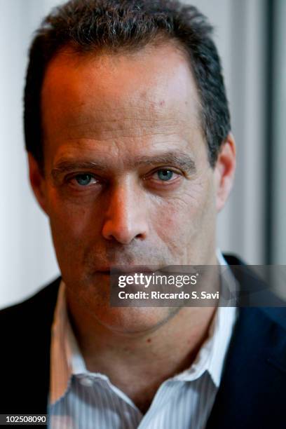 Sebastian Junger attends a special screening of "Restrepo" at the National Geographic Society on June 28, 2010 in Washington, DC.