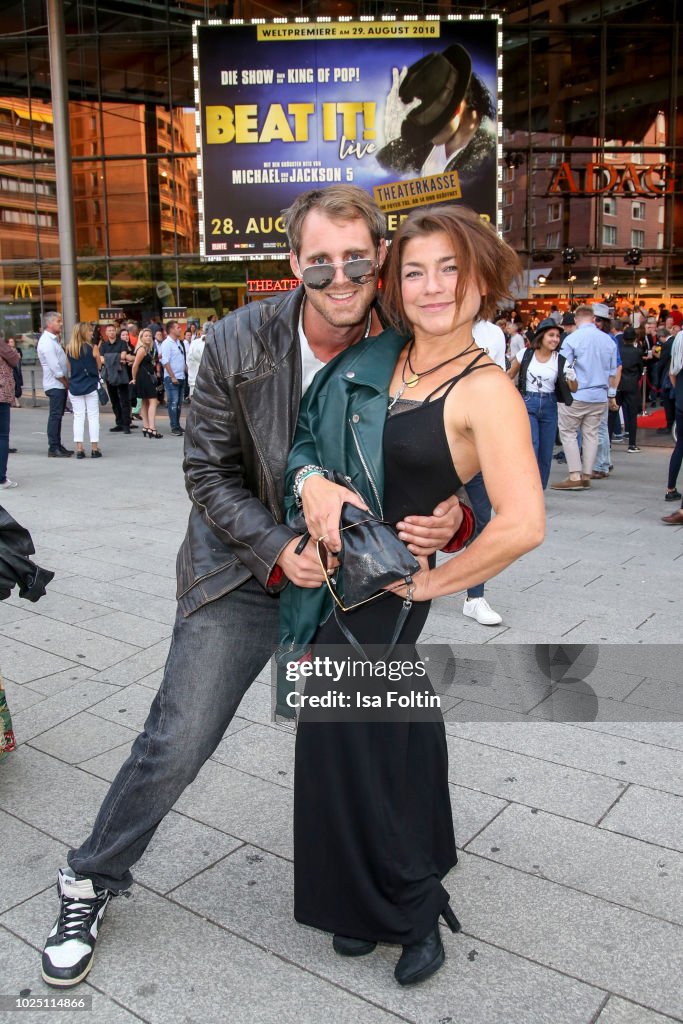 German actor Soenke Schnitzer and German actress Claudia Schmutzler