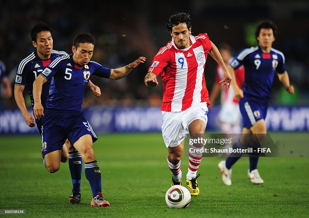 Paraguay v Japan: 2010 FIFA World Cup - Round of Sixteen