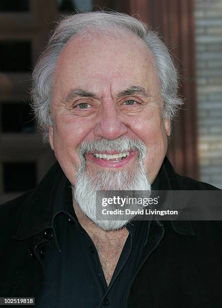 Producer George Schlatter attends the Wallis Annenberg Center for the Performing Arts groundbreaking ceremony on the site of the historic Beverly...