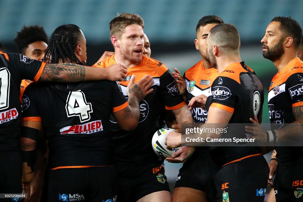 NRL Rd 25 - Rabbitohs v Tigers