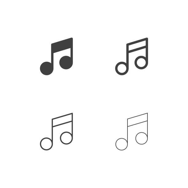 Musical Note Icons - Multi Series