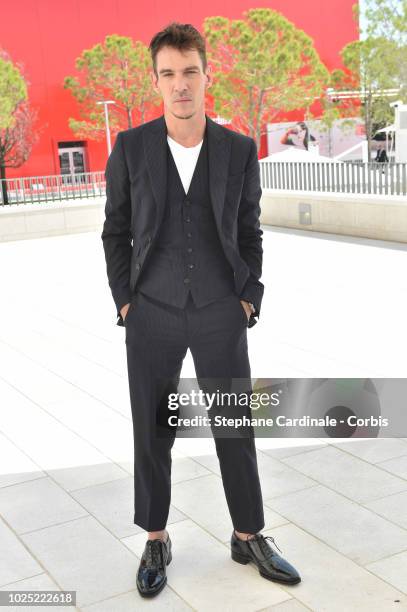 Jonathan Rhys Meyers attends 'The Aspern Papers' photocall during the 75th Venice Film Festival at Sala Casino on August 30, 2018 in Venice, Italy.