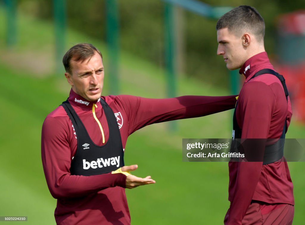 West Ham United Training and Press Conference