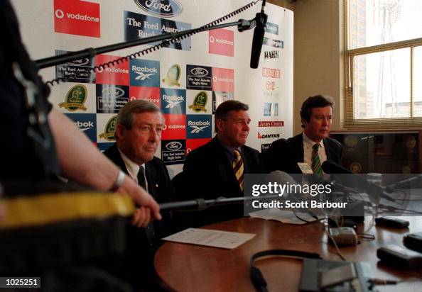Rod Macqueen David Clark, Rod MacQueen the Australian coach and John O''Neill the ...